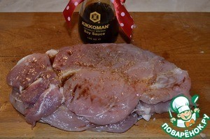 Мясная бомба с ананасом по-киккомановски Мясная бомба с ананасом по-киккомановски