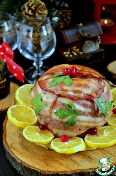 Мясная бомба с ананасом по-киккомановски Мясная бомба с ананасом по-киккомановски