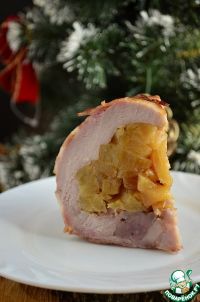 Мясная бомба с ананасом по-киккомановски Мясная бомба с ананасом по-киккомановски