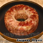Мясной калач