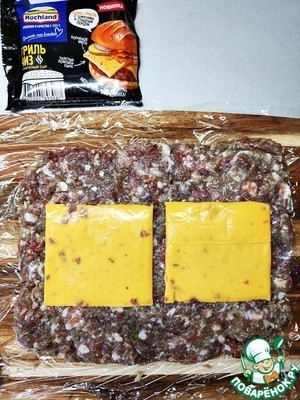 Мясной рулет с грибами Мясной рулет с грибами