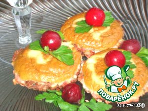 Мясные пирожные с кремом-паштетом Мясные пирожные с кремом-паштетом