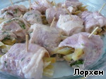 Мясные рулетики "На один зубок" Мясные рулетики "На один зубок"