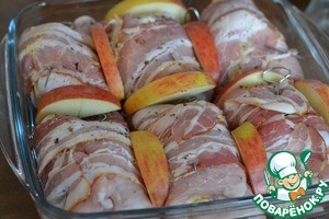 Мясные рулетики с хреном Мясные рулетики с хреном