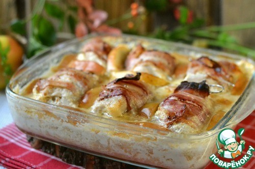 Мясные рулетики с хреном Мясные рулетики с хреном