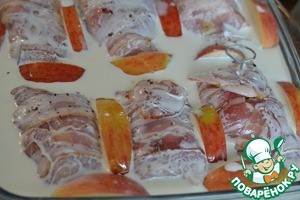 Мясные рулетики с хреном Мясные рулетики с хреном