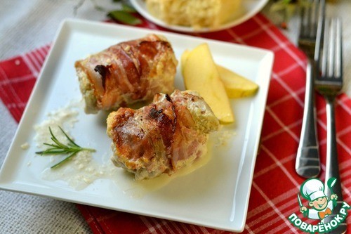 Мясные рулетики с хреном Мясные рулетики с хреном