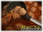 Мясные шарики с булгуром по-восточному Мясные шарики с булгуром по-восточному