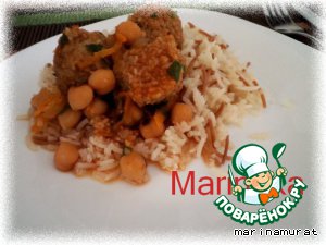 Мясные шарики с булгуром по-восточному Мясные шарики с булгуром по-восточному