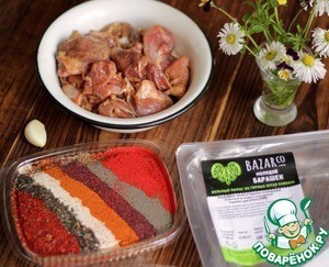 Мясо молодого барашка с нутом Мясо молодого барашка с нутом