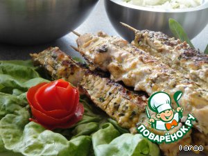 Мясо на шпажках Мясо на шпажках