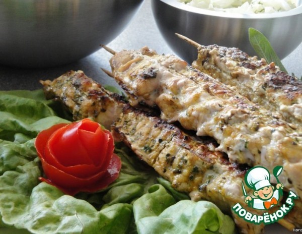 Мясо на шпажках Мясо на шпажках