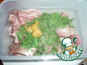 Мясо по-грузински