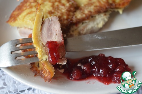 Мясо под драниками "Полесье"