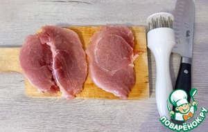 Мясо с ананасом