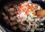 Мясо с арахисовой пастой и овощами "Тигадегена"