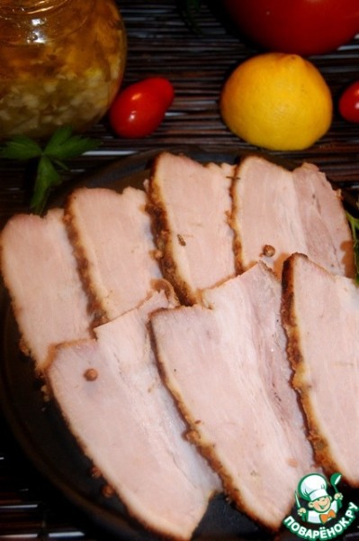 Мясо с ароматным лимонным соусом