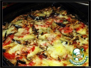 Мясо с баклажанами Мясо с баклажанами