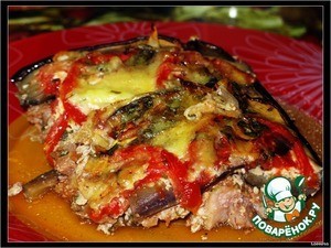 Мясо с баклажанами Мясо с баклажанами