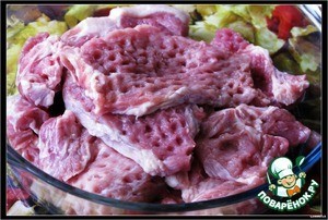 Мясо с баклажанами Мясо с баклажанами