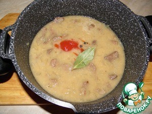 Мясо с подливой "Столовые СССР"