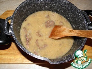 Мясо с подливой "Столовые СССР"