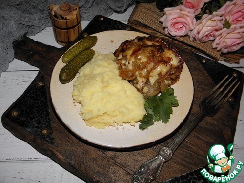 Мясо "В гостях у Чиполлино" Мясо "В гостях у Чиполлино"