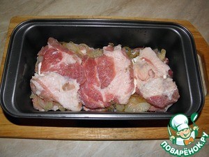 Мясо "В гостях у Чиполлино" Мясо "В гостях у Чиполлино"