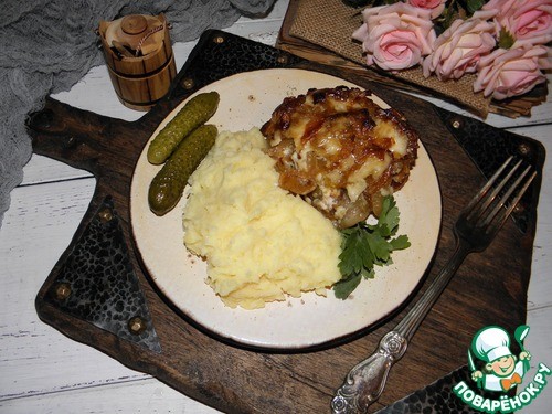 Мясо "В гостях у Чиполлино" Мясо "В гостях у Чиполлино"