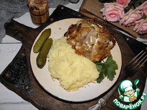 Мясо "В гостях у Чиполлино" Мясо "В гостях у Чиполлино"
