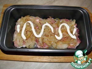 Мясо "В гостях у Чиполлино" Мясо "В гостях у Чиполлино"