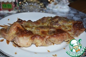 Мясо в яично-горчичном маринаде