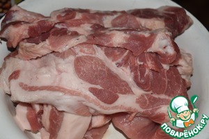 Мясо в яично-горчичном маринаде