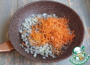 Мясо, запеченное с овощами и полентой Мясо, запеченное с овощами и полентой