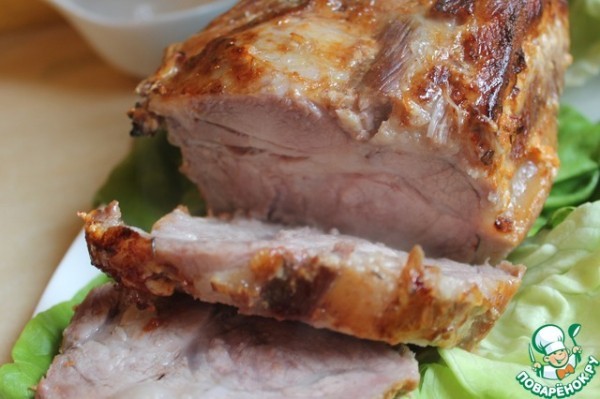 Мясо, запеченное в йогурте