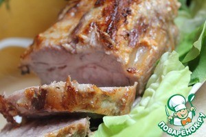 Мясо, запеченное в йогурте