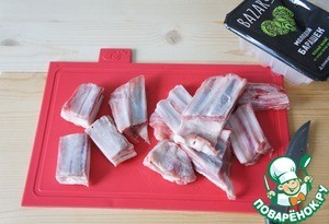 Молодой картофель с рёбрышками Молодой картофель с рёбрышками