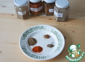 Молодой картофель с рёбрышками Молодой картофель с рёбрышками