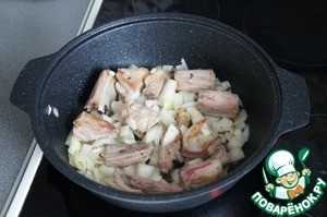 Молодой картофель с рёбрышками Молодой картофель с рёбрышками