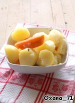 Морковно-картофельный гратин со свининой Морковно-картофельный гратин со свининой