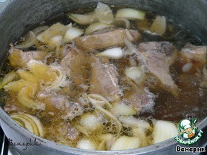 Нухут шурпа с бараниной Нухут шурпа с бараниной