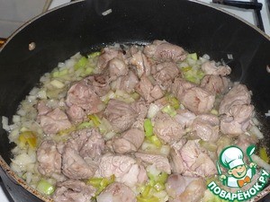 Нут с мясом