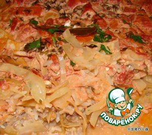 Очень ленивые голубцы в духовке