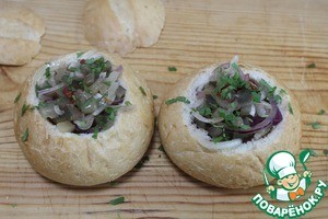 Огуречная закуска с индейкой гриль