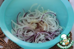 Огуречная закуска с индейкой гриль