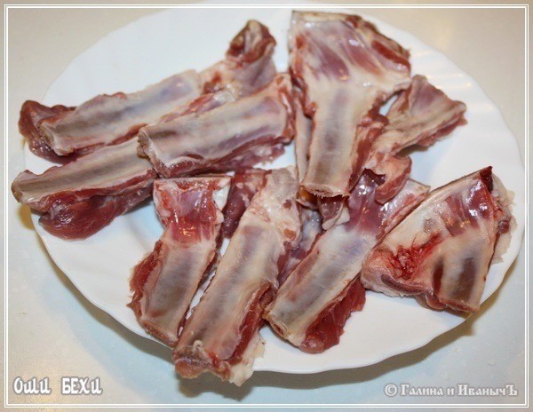 Оши Бехи-айва с рубленой бараниной Оши Бехи-айва с рубленой бараниной