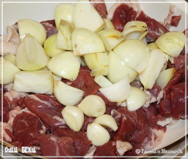 Оши Бехи-айва с рубленой бараниной Оши Бехи-айва с рубленой бараниной