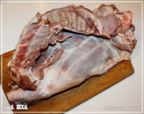 Оши Бехи-айва с рубленой бараниной Оши Бехи-айва с рубленой бараниной