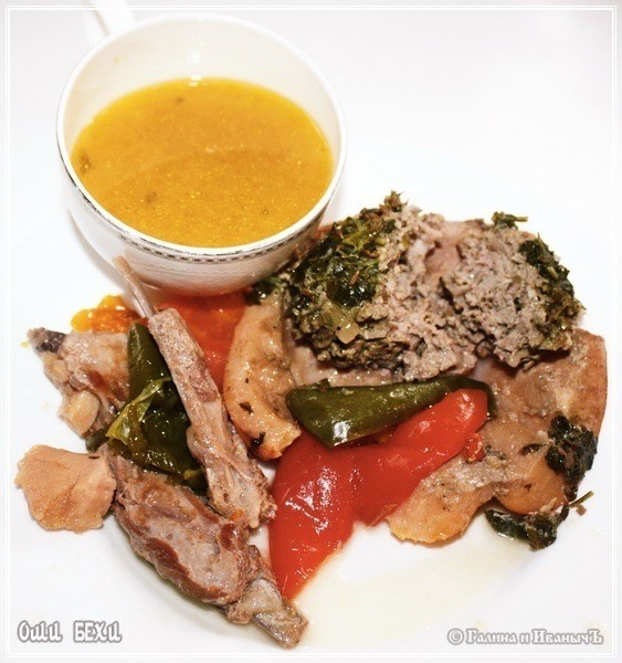 Оши Бехи-айва с рубленой бараниной Оши Бехи-айва с рубленой бараниной