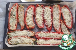 Острые перцы, фаршированные сыром Острые перцы, фаршированные сыром